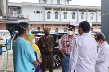 Bupati Lampung Tengah Pantau Kesiapan Rumah Sakit Swasta Tangani Covid-19 di Lampung Tengah