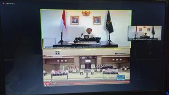Matangkan Persiapan Bakti Sosial, Kemenkumham Lampung Ikuti Gladi Bersih dan Arahan Pelaksanaan 