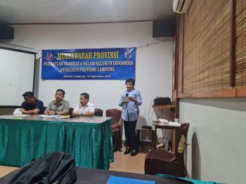 MARTHA Terpilih Sebagai Ketua POSSI Lampung Masa Bhakti 2022 - 2026