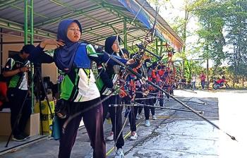 Lampung Optimistis Raih Tiga Medali, Seleksi Panahan Berlangsung Fair di Metro