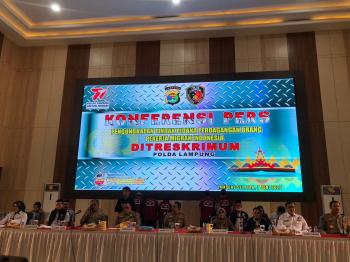 Polda Lampung Ungkap Dua Perkara Tindak Pidana Perdagangan Orang dalam Penempatan  Pekerja Migran Indonesia