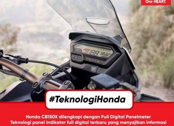 Honda CB150X Dilengkapi dengan Full Digital Panelmeter