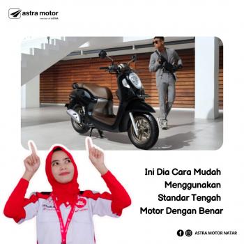 Ini Dia Cara Mudah Menggunakan Standar Tengah Motor Dengan Benar 