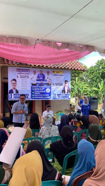 Gelar Kampanye di Dua Titik Muhammad Junaidi Hadirkan Pedangdut Syahriyadi dan Kiki The Potters 
