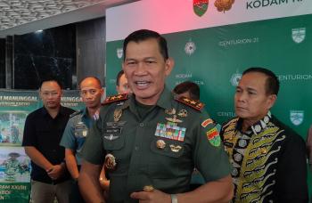 Kodam XXI/Radin Inten Luncurkan Aplikasi Centurion-21 dan Lapor Pangdam di Bandar Lampung