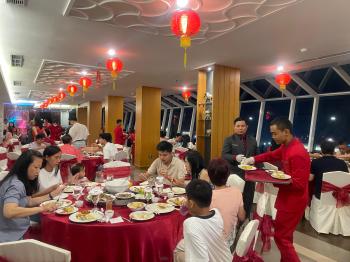 Perayaan Tahun Baru Imlek 2025 di Sapphire Restaurant Emersia Lampung Penuh Kemeriahan   