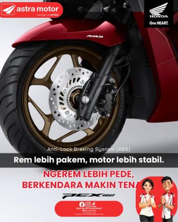 Astra Motor Imam Bonjol Edukasi Pentingnya Fitur ABS pada Honda PCX 160 demi Keselamatan Berkendara