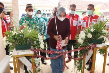 Riana Sari Arinal Resmikan Rumah Singgah Siger PMI Provinsi Lampung   