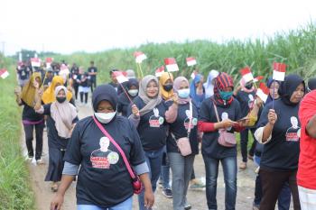 Petebu Pendukung Ganjar Gandeng Petani Tebu Lampung Tengah Dorong Kedaulatan Pangan Nasional