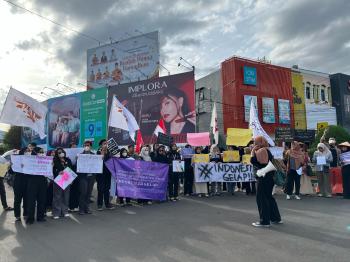 Aksi Peringatan Hari Perempuan 2025 di Bandar Lampung: Perjuangan Untuk Keadilan dan Lawan Sistem yang Memiskinkan