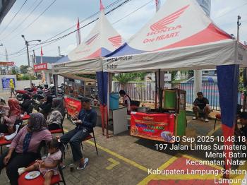 Astra Motor Natar Gelar Showroom Event "Kulineran Support UMKM" untuk Dukung Usaha Lokal   