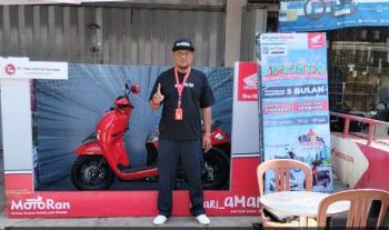 Honda Tunas Motor Hadirkan Pameran Sepeda Motor dengan Promo SPEKTA di Pasar Kangkung   