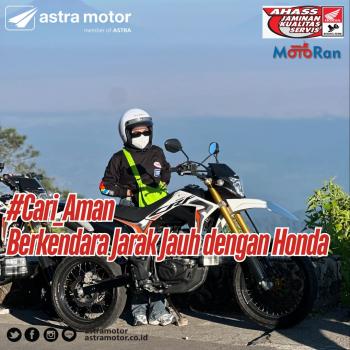 #Cari_Aman Berkendara Jarak Jauh Dengan Honda 