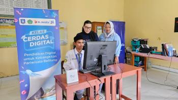 Sukses Salurkan GDK Ke 200 Lembaga Pendidikan Di Indonesia, XL Axiata Dorong Siswa Ikut Peduli Pariwisata Belitung  