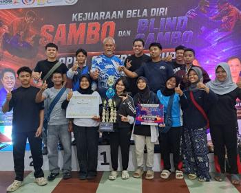 Tampil Gemilang, Sambo Lampung Raih 7 Emas pada Open Gubernur Sumsel 2026