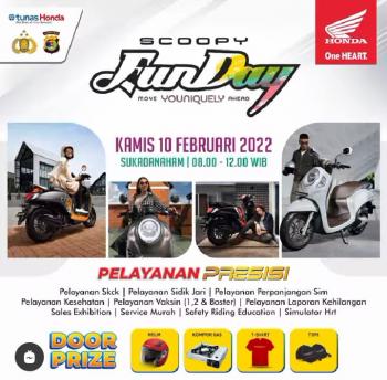 Tunas Honda Bersama Jaringannya NSS Kedaton Sukses Menggelar Scoopy FunDay