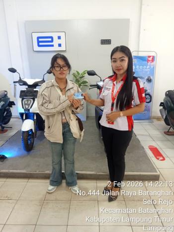 Serah Terima Motor Listrik Honda di Lampung Timur, Wujud Komitmen Ramah Lingkungan