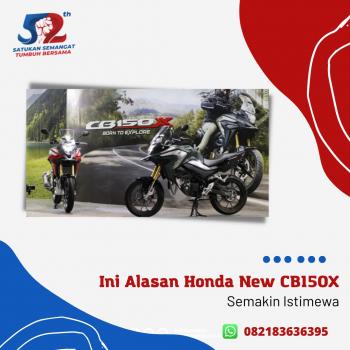 Ini Alasan Honda New CB150X Istimewa