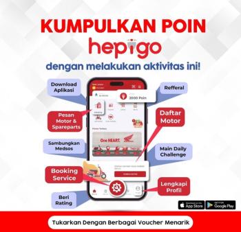 Kumpulkan Hepigo Poin dan Tukarkan Dengan Voucher Menarik