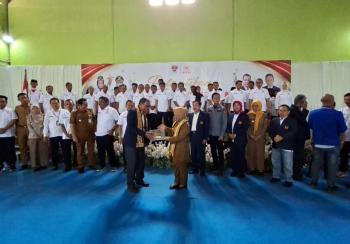 KONI Mesuji Resmi Dilantik, Fokus Pembinaan Atlet Usia Dini dan Target Prestasi di Porprov 2026