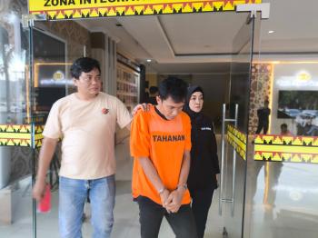 Tipu Anak dan Teman Lama, Residivis Gasak Motor untuk Pesta Miras