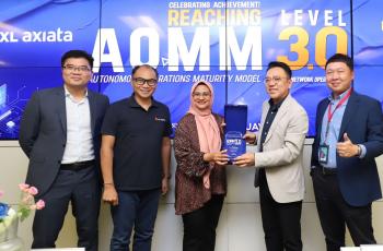 Kolaborasi XL Axiata - Huawei Indonesia, Optimalkan Jaringan Konvergensi Dengan Otomasi - Pencapaian AOMM Level 3.0 