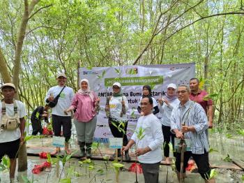 ANTARA Gelar TJSL Rehabilitasi Mangrove di Lampung Timur   