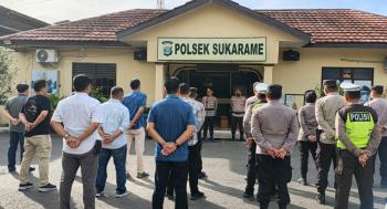 Pengawasan Internal Diperketat, Wakapolresta Sidak Polsek Sukarame