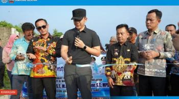 Resmikan Jalan Lubuk Dalam-Way Urang, Bupati Egi Dorong Wisata Kalianda dan Dongkrak Ekonomi Warga
