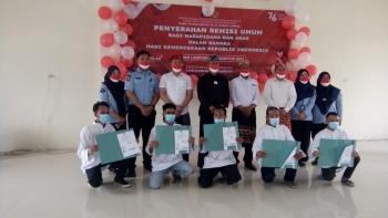 503 Napi Rutan Kelas 1 Bandarlampung Dapat Remisi HUT RI-76, 5 WBP Bebas