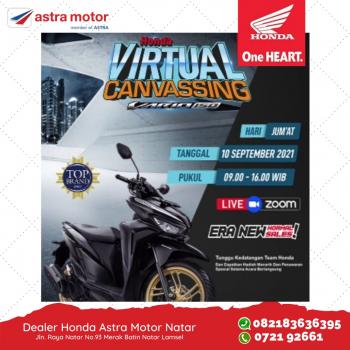 Astra Motor Natar Ikut Meriahkan Virtual Canvasing 2021 Vario 150 Seluruh Lampung
