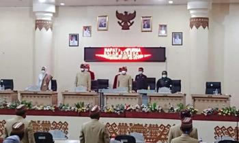 DPRD Tuba Gelar Rapat Paripurna Dalam Rangka HUT Tuba ke-25 dan HUT Provinsi ke -58