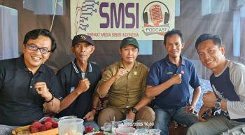 (SMSI) Kabupaten Pesawaran, Lampung lakukan penandatanganan Pakta Integritas di Kantor SMSI Pesawaran