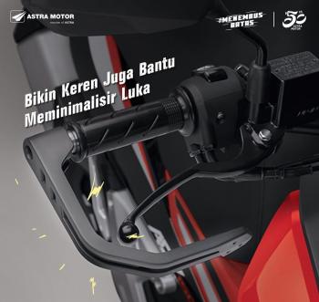 Pasang Hand Guard Bikin Motormu Makin Gagah
