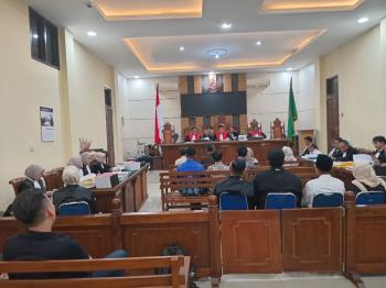 Kuasa Hukum Terdakwa Sebut Dakwaan JPU Gunakan Aturan Yang Sudah Dicabut 