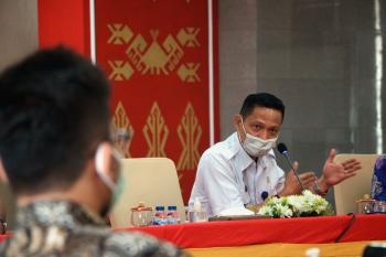 Perkuat Pembangunan Zona Integritas, Itjen Monitoring 11 Satker di Lingkungan Kanwil Kemenkumham Lampung