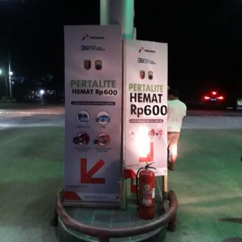 Pertalite Hemat 1.000 menjadi Pertalite Hemat 600 (harga jual PLK 7.250/liter)