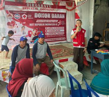 Warga Sinar Baru Meriahkan Hari Kemerdekaan dengan Donor DarahÂ 