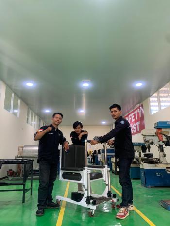 Inovasi Kursi Roda Transfer Pasien, Tim Teknik Mesin UBL Lolos Final LNT - RBM 2024 
