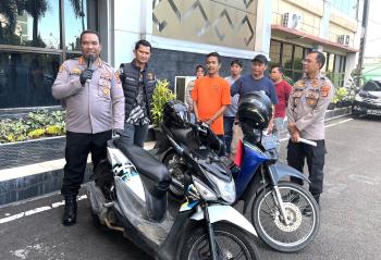 Curi Supra Fit, Tukar Beat Pop karena Kehabisan Bensin, Residivis di Lampung Dicokok Polisi