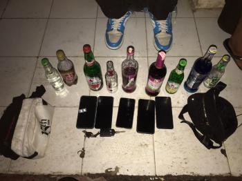 Polisi Amankan Muda-Mudi Beserta Miras-Pil Reklona di Pahoman