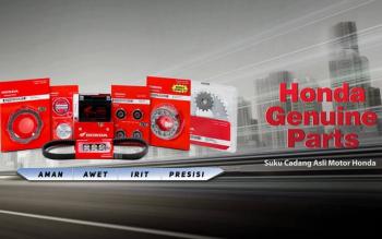 Honda Pastikan Ketersediaan Suku Cadang Asli Honda (HGP) Demi Performa dan Keamanan Maksimal Motor Anda