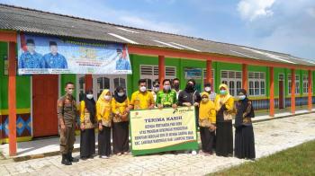 Kegiatan Pembelajaran di SD Negeri 05 Muara Gading Mas Labuhan Maringgai Kabupaten Lampung Timur Berjalan Lancar Berkat Dukungan PHE OSES