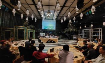 Jajaran SMSI Lampung Gelar Halal Bihalal dan Rakor Bersama LBH SMSIÂ 