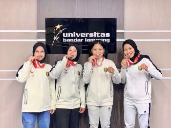 Sumbang Medali di PON XXI Aceh-Sumut 2024, 4 Mahasiswi UBL di Apresiasi Beasiswa Pendidikan