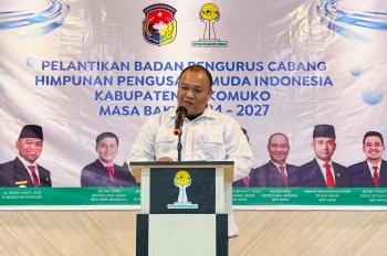 BPC HIPMI Muko - Muko Bengkulu Minta Publik Tidak Terpancing Opini Sesat Soal Mardani H Maming 