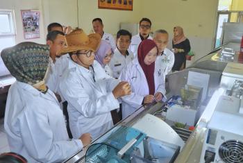 Pj.Gubernur Lampung Tinjau Balai Inseminasi Buatan, Dorong Modernisasi dan Peningkatan Stok Pangan  