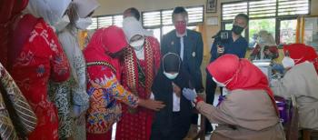 Sasar 111.353 Anak, Pemkab Lampung Selatan Gelar Kick Off Vaksinasi COVID-19 Usia 6-11 Tahun