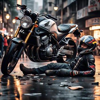 Tips Aman Hindari Kecelakaan Motor