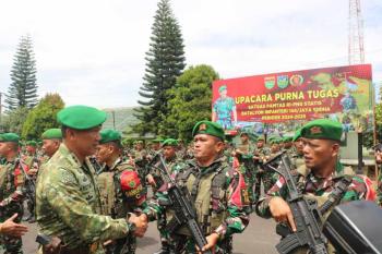Pimpin Upacara Purna Tugas, Ini Pesan Pangdam XXI/Raden Inten